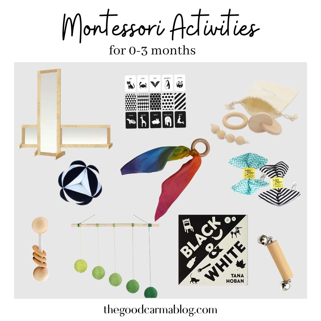 Montessori in the Home (0-3 Months)